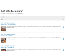 Tablet Screenshot of batubatamerah.com
